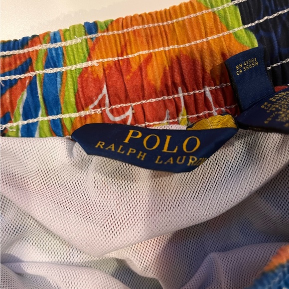 Ralph Lauren Tropical Print Swim Trunks - Picture 5 of 5